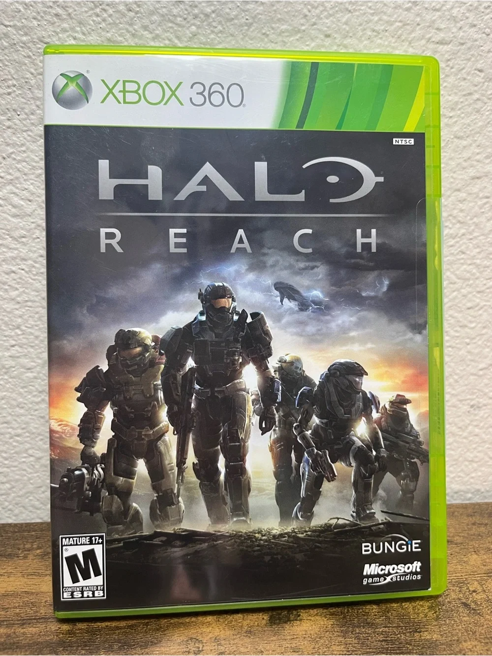 Microsoft Xbox 360 Halo: Reach - Game, Green Case and Manuel